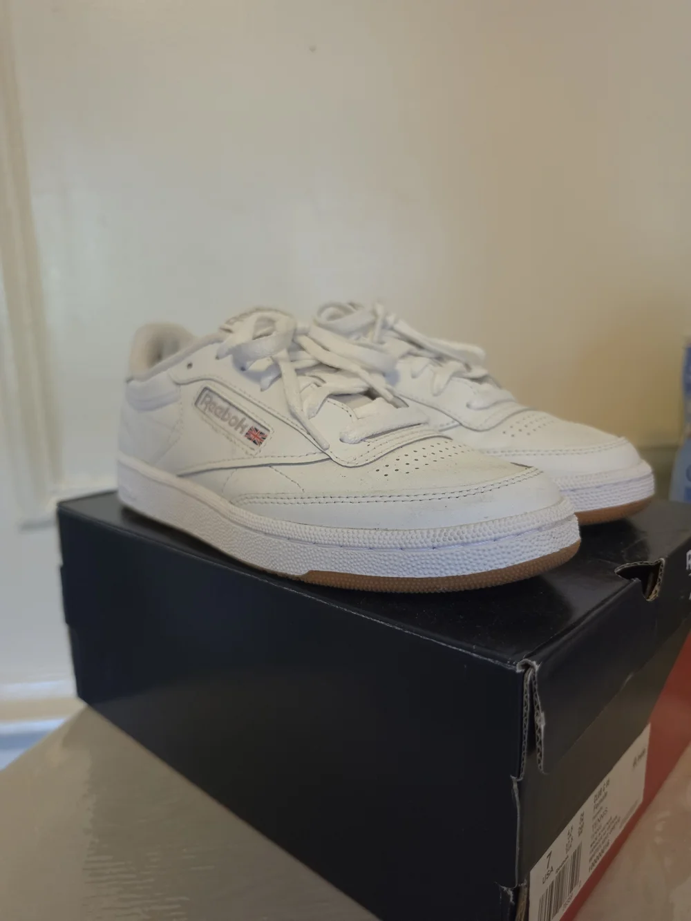 Reebok Club C 85 - Classic White Leather Sneakers